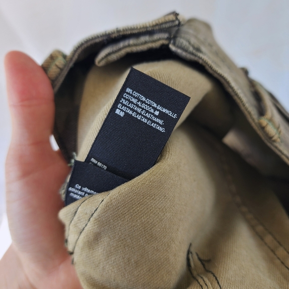 Free People Camo Denim Shorts - Picture 10 of 12